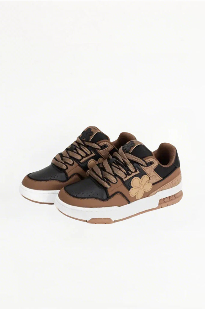 WE FLOWER Board Shoes Moussy Brown