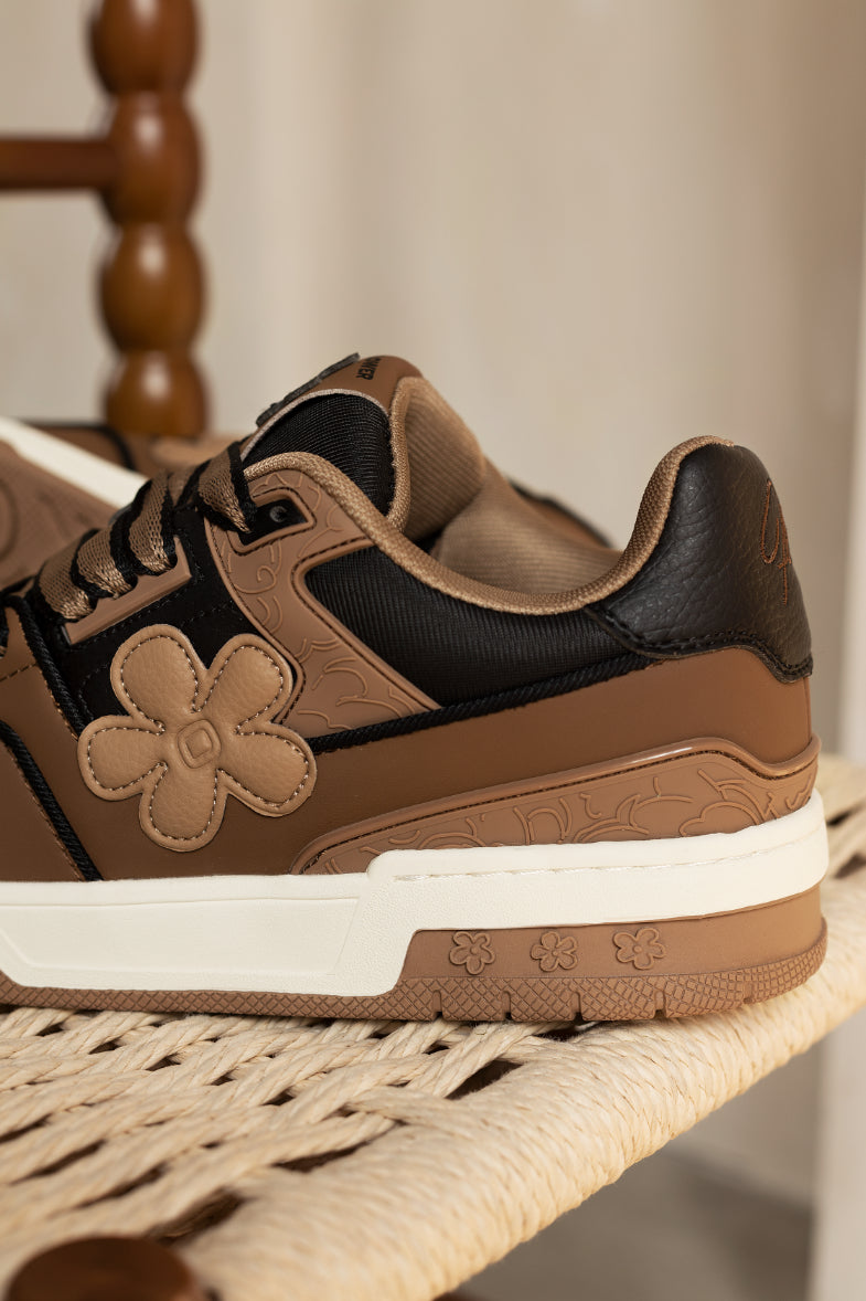 WE FLOWER Board Shoes Moussy Brown