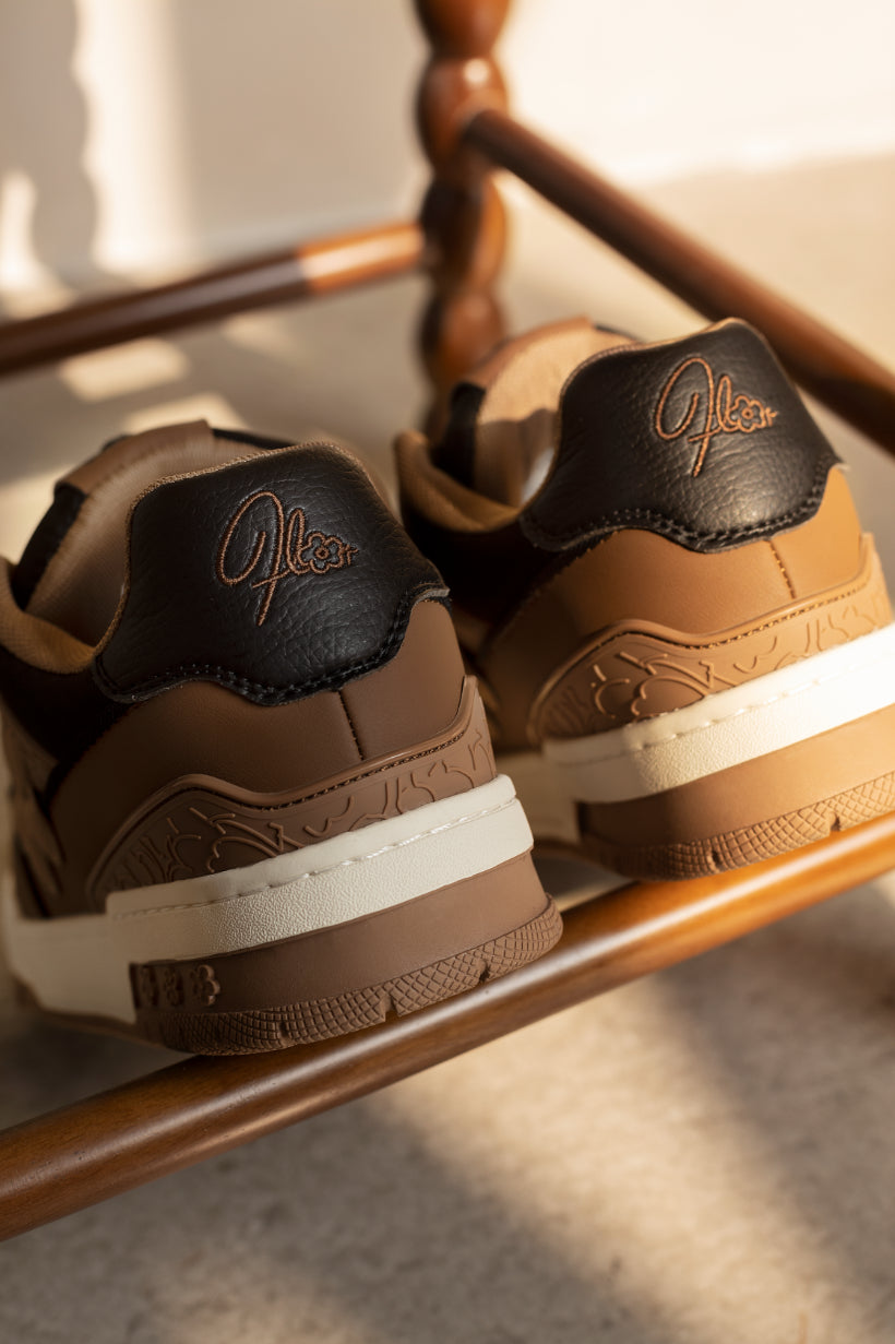 WE FLOWER Board Shoes Moussy Brown