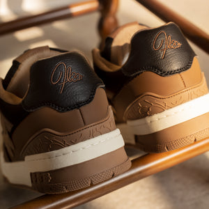 WE FLOWER Board Shoes Moussy Brown