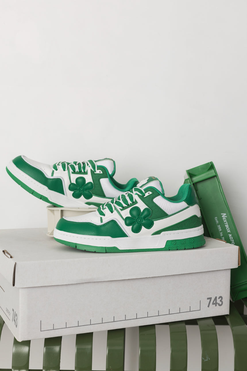 WE FLOWER Board Shoes Green