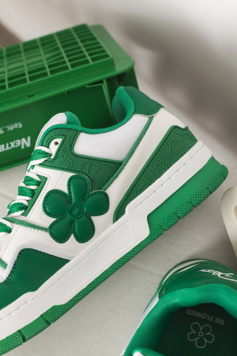 WE FLOWER Board Shoes Green