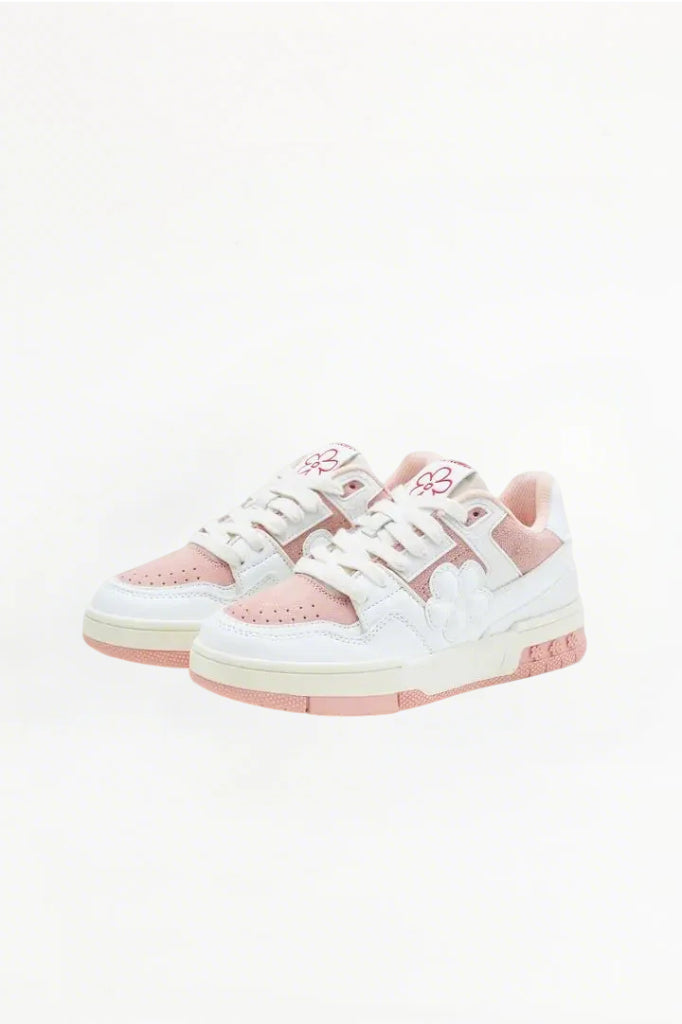 WE FLOWER Board Shoes Mousse Pink