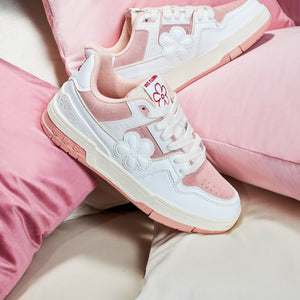 WE FLOWER Board Shoes Mousse Pink
