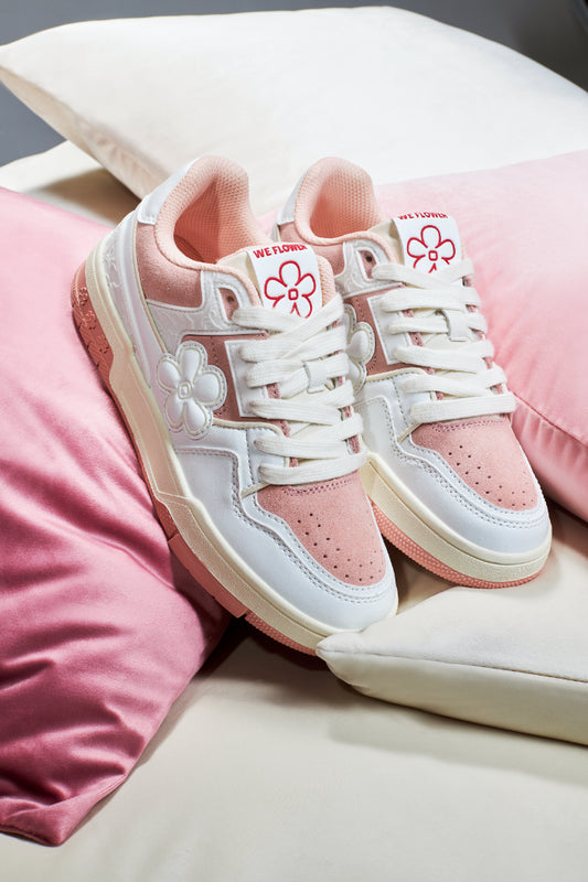 WE FLOWER Board Shoes Mousse Pink